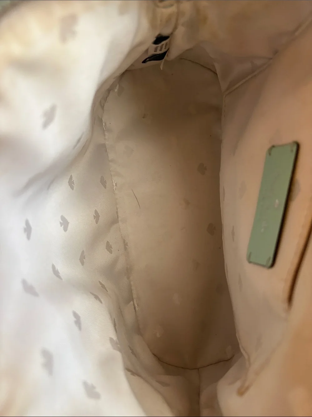 kate spade Mint Green Leather Dome Crossbody
